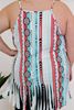 Immagine di PLUS SIZE AZTEC PRINT TANK TOP